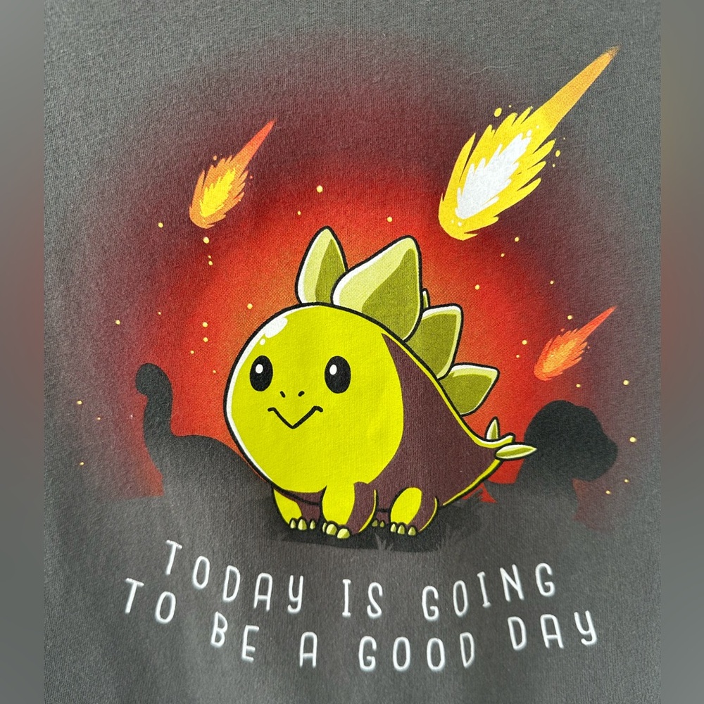 Tee Turtle” Today Is Going To Be A Good Day” Tee Shirt Small